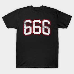 666 The Number of the Beast T-Shirt